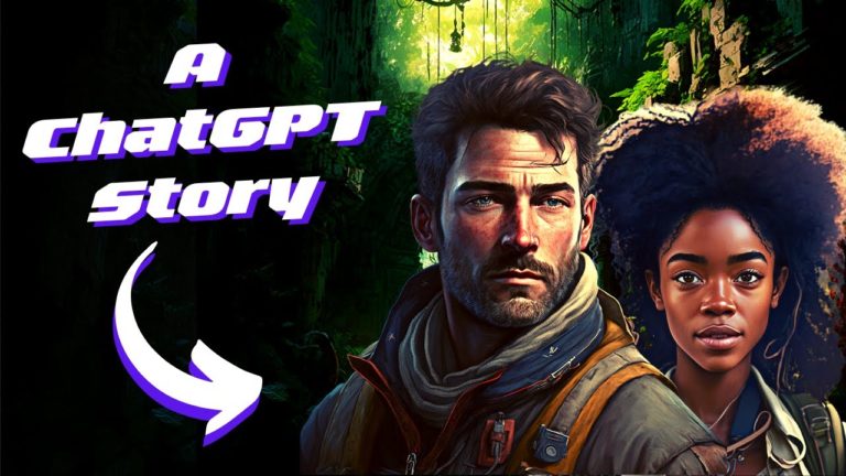 ChatGPT + Midjourney V4 = A Fully Illustrated Narrated Adventure Story 🔥